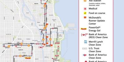 Chicago marathon race kart