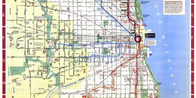 Byen Chicago kart